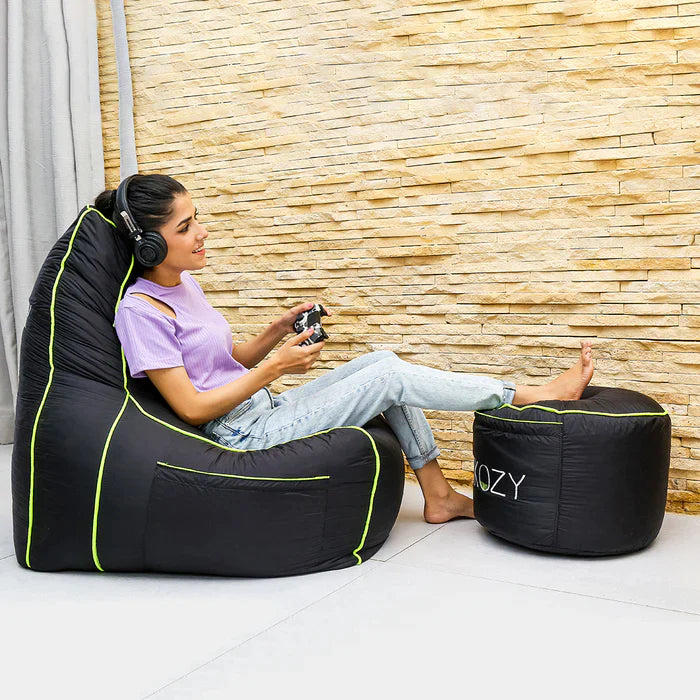 ARCADE LOUNGER - PARACHUTE (WITH FREE FOOTSTOOL)