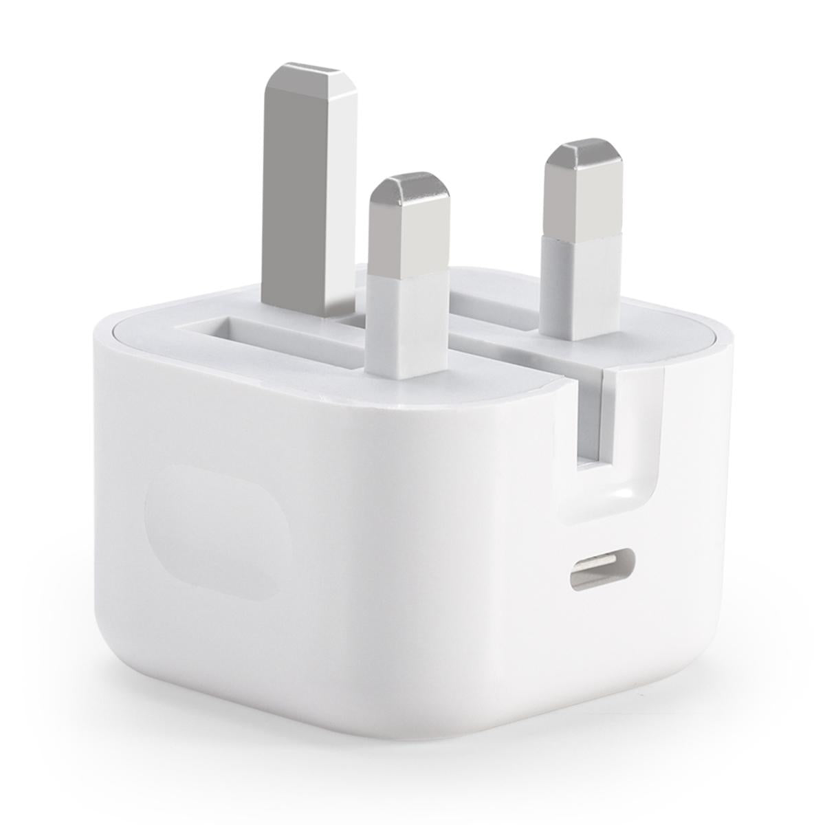 25w Iphone Usb-C Pd Power Adapter Charger 3 Pin (Uk Pin)