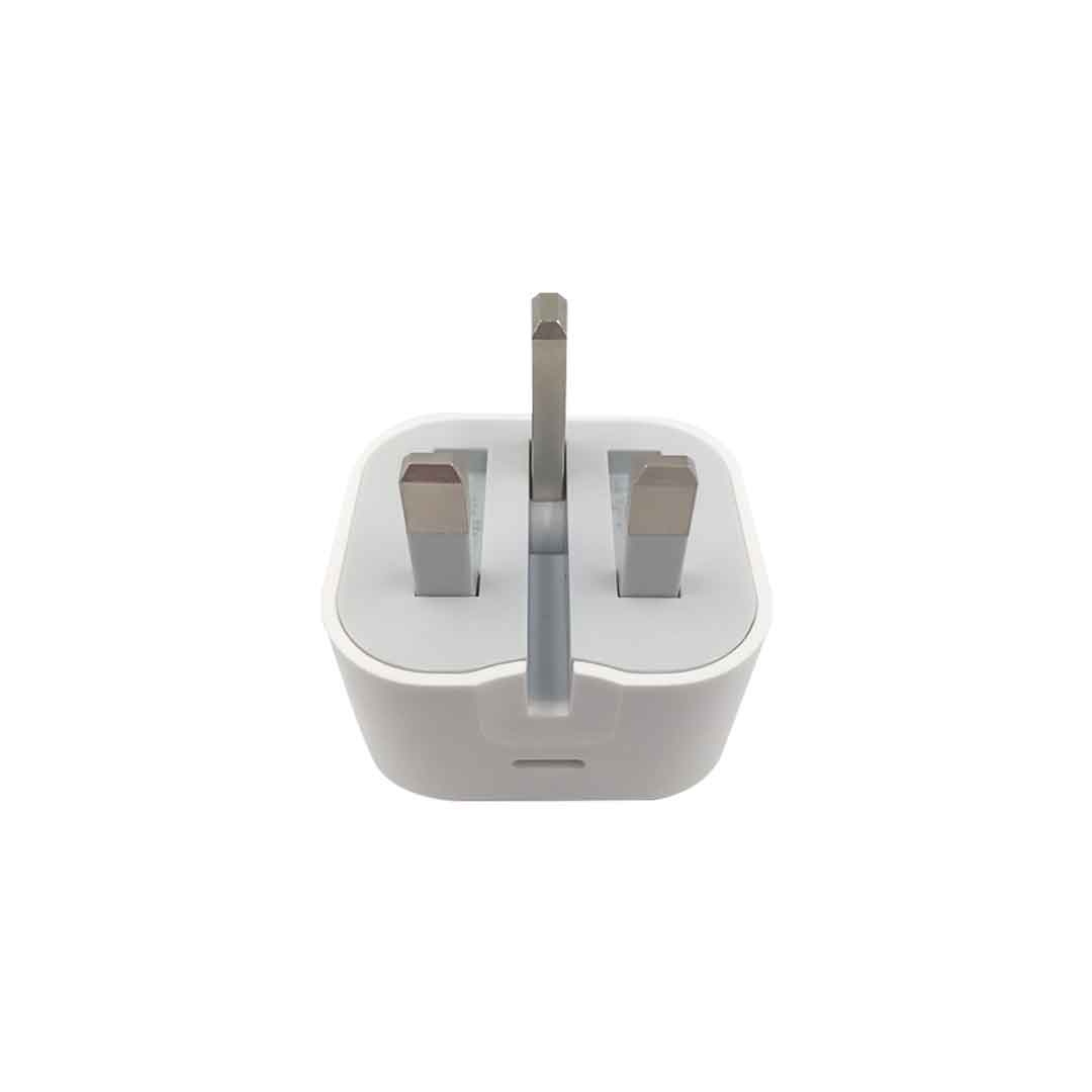 Iphone Usb-C Pd 20w Power Adapter Charger 3 Pin (Uk Pin)